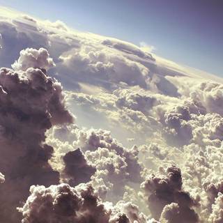 Above the clouds wallpaper