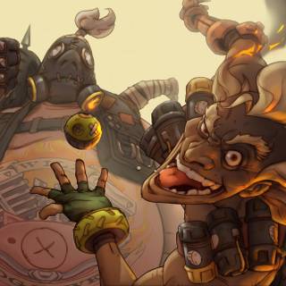 Junkrat computer wallpaper