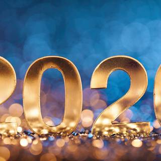 Happy New Year 2020 UHD wallpaper