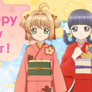 Happy New Year 2020 anime girl wallpaper