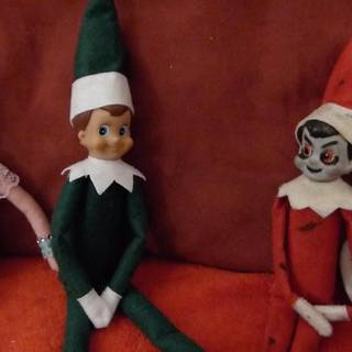 The Elf on a Shelf wallpaper