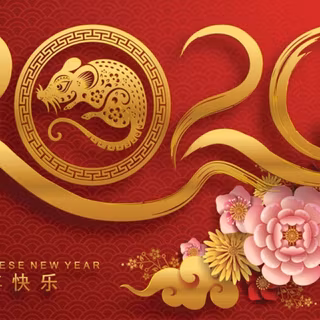 Chinese New Year 2020 Rat wallpaper