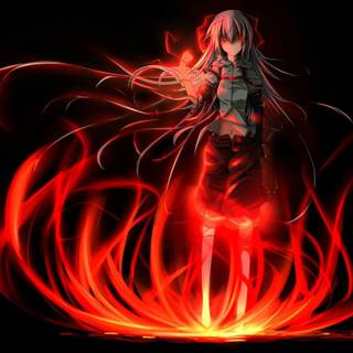 Black Flame anime wallpaper