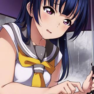 Yoshiko Tsushima 4K wallpaper