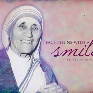Mother Teresa desktop wallpaper