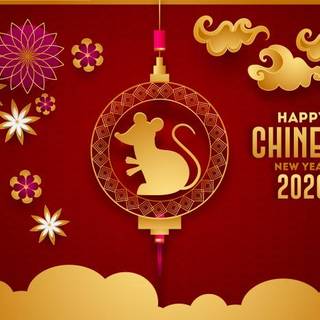 Lunar New Year 2020 Hd wallpaper