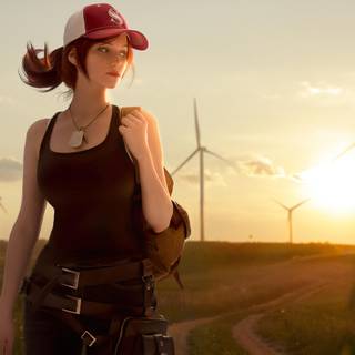 4k Mobile PUBG Girl wallpaper