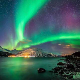 Desktop Aurora Borealis wallpaper