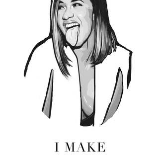 Cardi B anime wallpaper