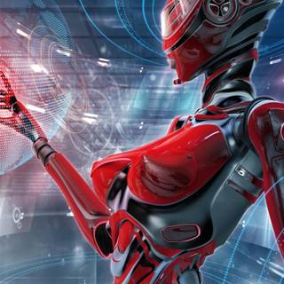 Cyborg Ultra HD wallpaper