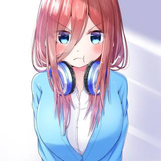 Anime Gotobun No Hanayome Miku wallpaper