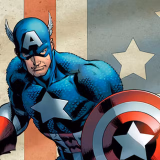 Captain America cartoon wallpaper