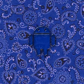 Blue bandana background