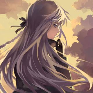 Anime sad girls wallpaper