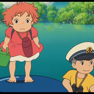 Ponyo HD wallpaper
