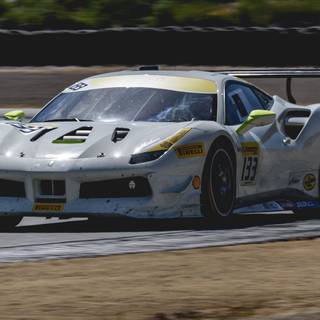 Ferrari 488 Challenge Evo Race Car wallpaper