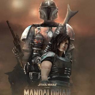 The Mandalorian Disney wallpaper