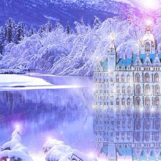 Magical winter wallpaper