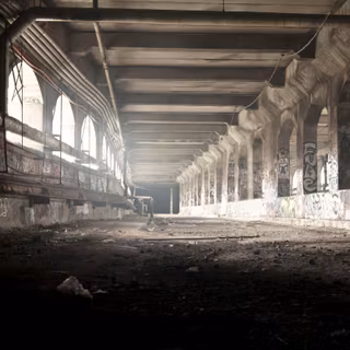 Abandoned building Hd desktop wallpaper