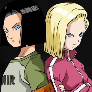 Android 17 DBZ wallpaper