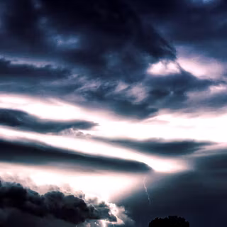 Dark evening Android wallpaper