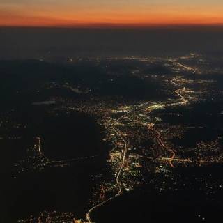 Dark evening Android wallpaper