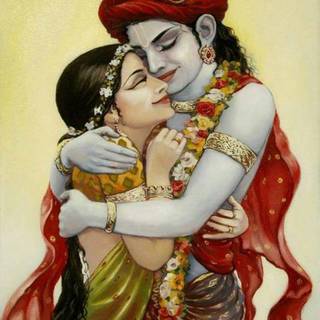 Krishna love wallpaper