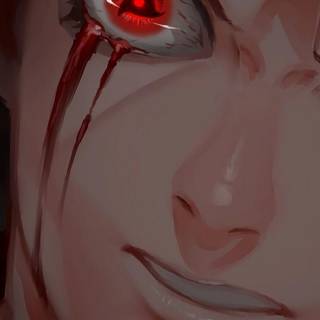 Mangekyou Sharingan Itachi Uchiha iPhone wallpaper