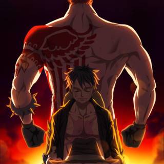 Luffy HD iPhone wallpaper