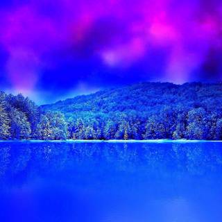 Colorful winter wallpaper