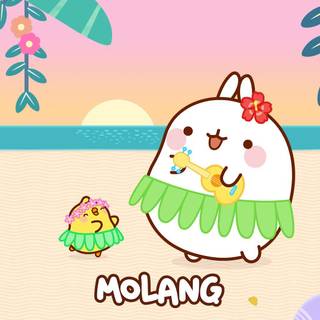 Molang desktop wallpaper