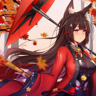 Desktop Amagi wallpaper