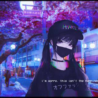 Aesthetic Japan desktop wallpaper