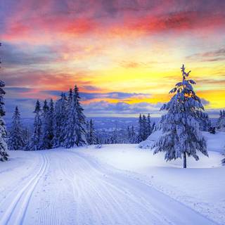 Winter Norway wallpaper