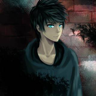 Dark side anime boy wallpaper