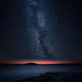 Clear night wallpaper