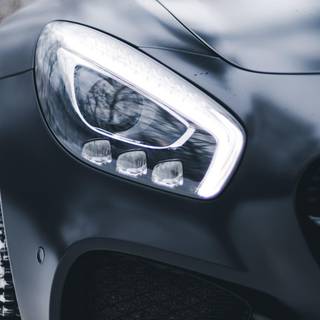 Black car iPhone wallpaper