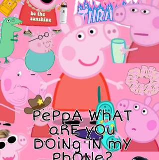 Peppa Pig memes wallpaper