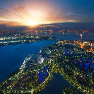 Singapore scarf wallpaper