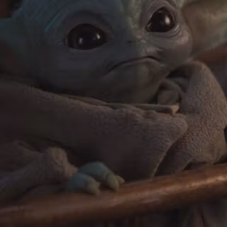 Baby Yoda cute wallpaper