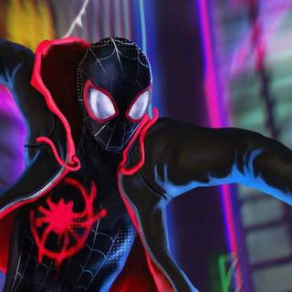 Desktop Spider Man Into The Spider Verse wallpaper