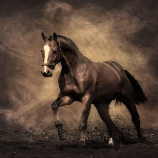 Horse portrait wallpaper