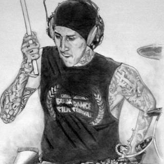Travis Barker Android wallpaper