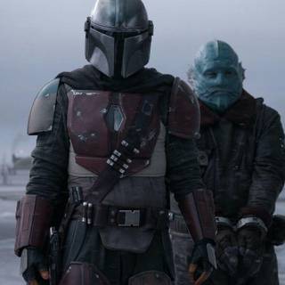 The Mandalorian art 2020 wallpaper