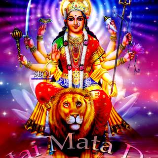 Jai Mata Di phone wallpaper