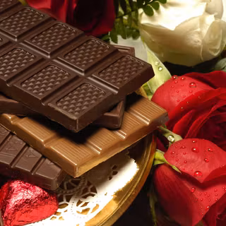 Valentine chocolate wallpaper
