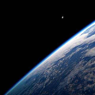 Space for computer wallpaper