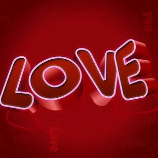 Red love aesthetic wallpaper