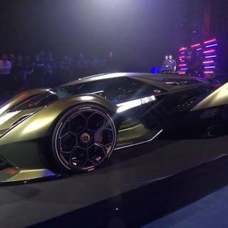 Lamborghini Lambo V12 Vision Gran Turismo Supercar wallpaper