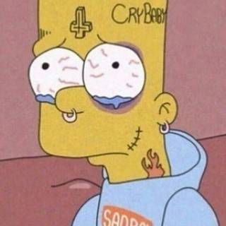 Aesthetic Bart wallpaper